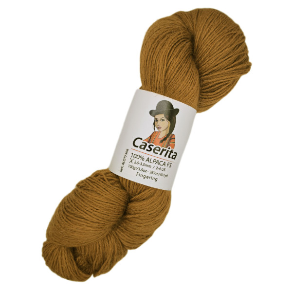 Mustard - 100% Alpaca - Fine - 100 gr./ 400 yd.