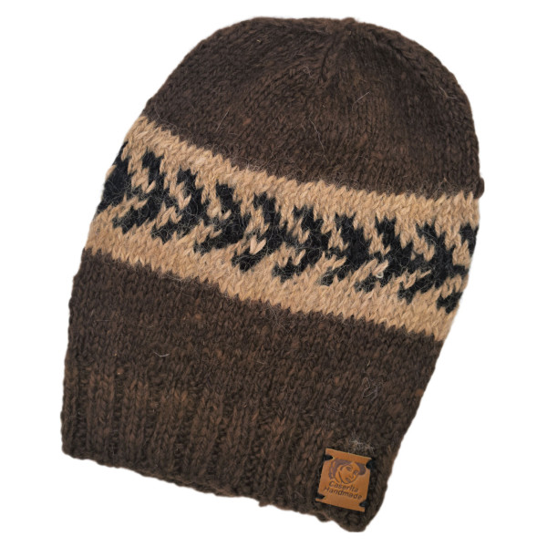 Parinacota Beanie in Natural Colors - Llama and Alpaca