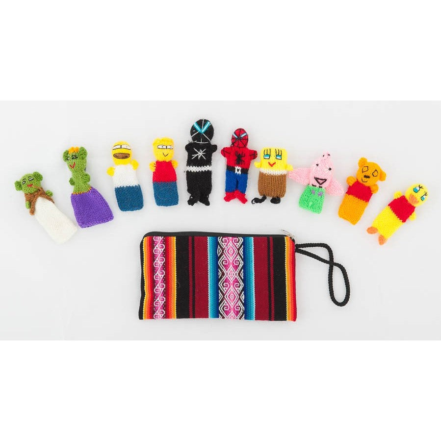 Set de 10 tí­teres para dedos