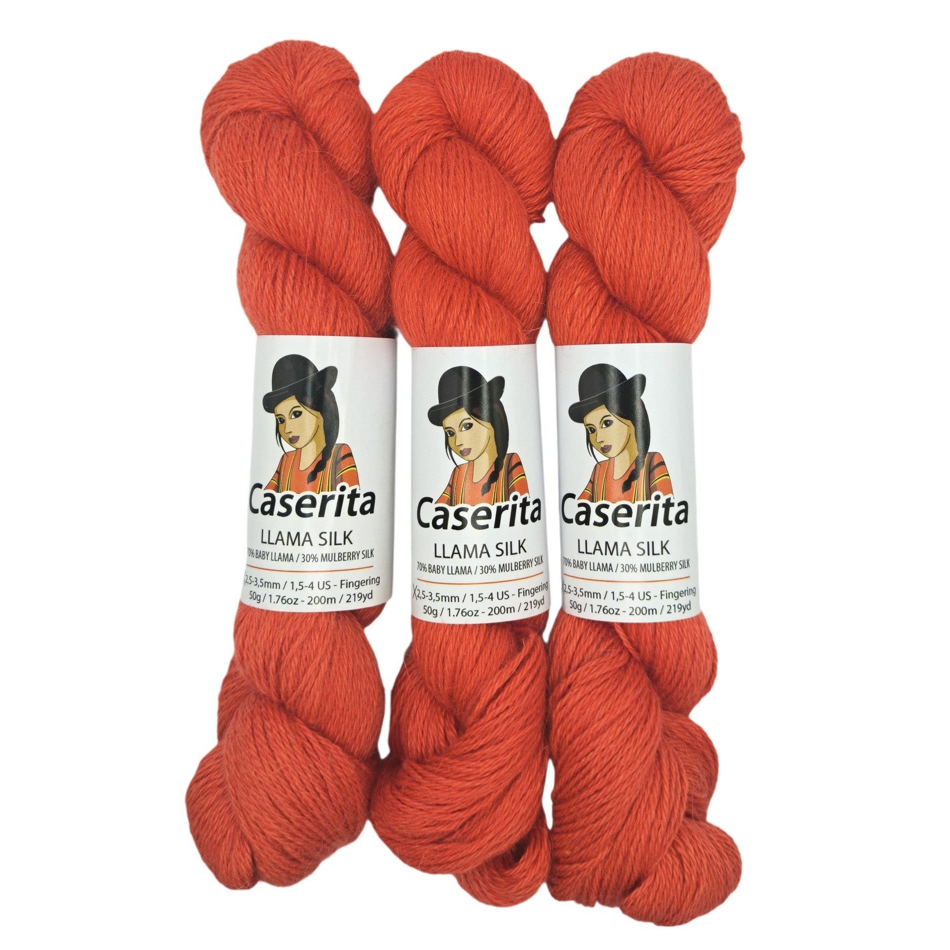 Coral - Baby llama y Seda - 50 gr./200 m.